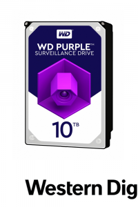 DISCO DURO DD 10TB SATA WD PURPLE PRO WD101PURP 24/7 OPTIMIZADO PARA VIDEOVIGILANCIA SATA III 6GB/S 7200RPM COMPATIBLE CON DVR Y NVR DE CUALQUIER MARCA