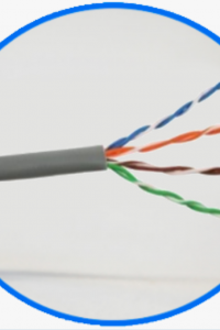 BELDEN 24120081000 - Cable UTP 100% cobre / Categoria 6+ / IBDN / GIGAFLEX 2412 CMR / Color gris / Bobina de 305 Mts