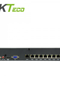 NVR 8 CANALES POE ZKTECO Z8508NER-8P 5MP H.265+ 1 HDMI 1080p / 1 VGA / 1 SATA 8TB / P2P / COMPATIBLE CON BIOSECURITY/BIOACCESS IVS