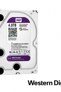 DISCO DURO DD 4TB SATA WD PURPLE WD40PURZ 24/7 OPTIMIZADO PARA VIDEOVIGILANCIA SATA III 6GB/S