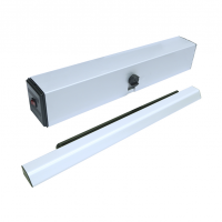 YLI YAD200SWPULL - Operador automático de puerta con brazo de apertura exterior de 90 grados de 3 a 7 segundos, funcionamiento de 100V a 240V de CA