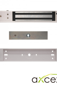 CHAPA MAGNETICA AXCEZE MODELO AX-M620LDS CON SENSOR DE PUERTA FUERZA DE 600 LIBRAS