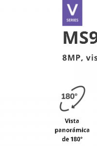VIVOTEK MS9390-HV - Camara IP Panoramica 180º de exterior 8 Megapixeles, 4K, Luz IR 20mts, WDR Pro, Visión SNV, Smart Motion, Ciberseguridad Trend Micro, Microfono Integrado, Smart stream III, Protección IP66, IK10, ONVIF