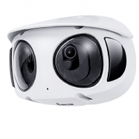 VIVOTEK MS9390-HV - Camara IP Panoramica 180º de exterior 8 Megapixeles, 4K, Luz IR 20mts, WDR Pro, Visión SNV, Smart Motion, Ciberseguridad Trend Micro, Microfono Integrado, Smart stream III, Protección IP66, IK10, ONVIF
