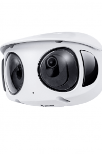VIVOTEK MS9390-HV - Camara IP Panoramica 180º de exterior 8 Megapixeles, 4K, Luz IR 20mts, WDR Pro, Visión SNV, Smart Motion, Ciberseguridad Trend Micro, Microfono Integrado, Smart stream III, Protección IP66, IK10, ONVIF