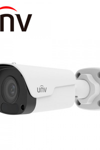CAMARA IP MINI BULLET ULTRA265 UNV IPC2128LR3-DPF28M-F / 8MP LENTE FIJO DE 2.8MM / 12VDC & POE / WDR 120DB / IP67 / 30M IR / METALICA / ANALITICAS HUMAN BODY DETECTION (SERIE EASY)