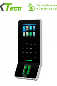 CONTROL DE ACCESO AVANZADO Y ASISTENCIA ZKTECO F22(MF) COMPATIBLE CON TARJETAS EN LA FRECUENCIA 13.56MHz EQUIPADO CON SENSOR SILKID PARA LECTURA DE HUELLAS DISEÑO ULTRADELGADO Y ELEGANTE