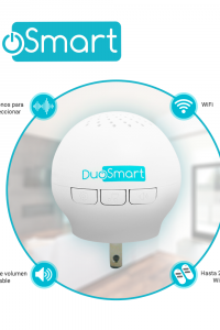 KIT ALARMA INALAMBRICA DUOSMART C20 COMUNICACION DUAL WIFI 2.4 GHZ RF 433.92 INCLUYE 1 PANEL 1 PIR 1 MAGNETO 1 LLAVERO **COMPATIBLE CON SENSORES DUOSMART C**