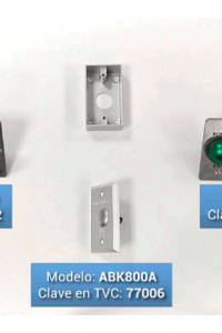 DAHUA ASA1222GPACK - Paquete de control de asistencia por validación de huella y tarjetas Mifare, cerradura magnética de 200 kg 600lb y su soporte para fijación en ZL y botón liberador no touch sin contacto #ExpoTVC