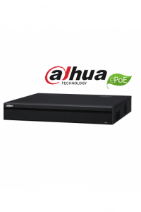 DAHUA NVR5416P4KS2E - NVR 16 Canales 4K/ H265+/ Rendimiento 320 Mbps/ 8 Puertos con Tecnologia ePoE hasta 800M/ 16 PoE/ 2 HDMI/ POS/ 4 Puertos SATA/ Dewarping