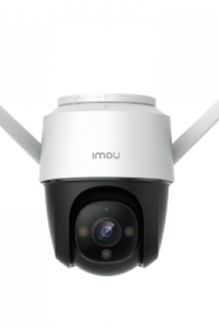 Imou Cruiser 4MP (IPC-S42FN-0360B-imou) - Camara IP PT Wifi de 4 Megapixeles/ Lente de 3.6 mm/FullColor/ IR 30 Mts/ Sirena y Luz Blanca/ H.265/ Detección de Humanos/ Zoom Digital de 16x/ Autotracking/ Ranura MicroSD/ Onvif