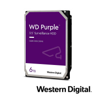 DISCO DURO DD 6TB SATA WD PURPLE WD63PURZ 24/7 OPTIMIZADO PARA VIDEOVIGILANCIA SATA III 6GB/S 5400 RPM COMPATIBLE CON DVR Y NVR DE CUALQUIER MARCA