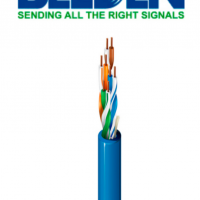 BELDEN 1583A006U1000 - Cable UTP / 4 Pares / Categoria 5E / 24 AWG / 305 Metros / 100% Cobre / Color azul/