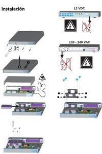 BOSCH V_ DDN2516112D00 - DIVAR NETWORK 2000 / 16 Canales IP / 256 Mbps / DVD / Disco duro 2TB