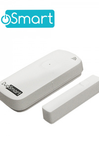 SENSOR MAGNETICO WIFI 2.4GHZ STANDALONE DUOSMART D10 BATERIA RECARGABLE REPORTA DIRECTO A APP DUOSMART COMPATIBLE CON ALEXA Y GOOGLE HOME