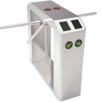 ZKTECO TS2200 - Torniquete Trípode Doble Carril Bidireccional / Semiautomático / Acero SUS304 / Indicadores LED / 110V / Exterior Protegido / 25 a 48 Personas x Min. / Carril 50 cm / No cuenta con Lectores y Panel