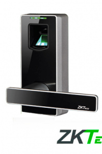 CERRADURA BIOMETRICA AUTONOMA ZKTECO ML10 BIOMETRICA SENSOR INFRARROJO 3 GRUPOS DE USUARIOS ADMIN10HUELLAS/USUARIO60HUELLAS/TEMPORALES20HUELLAS USA4BATERIASALCALINASDOBLEA INTERIOR