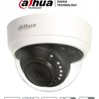 DAHUA COOPER D1A2128 - Camara Domo HDCVI 1080p/ 103 Grados de Apertura/ Lente de 2.8 mm/ IR 20 Mts/ Uso Interior/ TVI AHD Y CVBS
